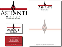 Ashunti's corporate ID design