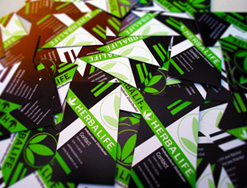 Herbastore(Herbalife Independent Distributor) business card design project 